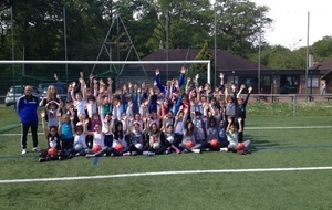 ECOLE PRIMAIRE DES BRUYERES / CYCLES FOOTBALL AU STADE WAGNER