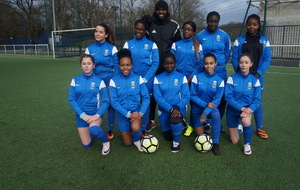 Premier match de championnat des U14-U16 Féminines