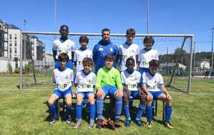  C'était l'affiche de la cinquième journée, en championnat U 13 label, poule Areola !!!