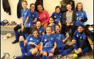 U15F : &quot;Des pipelettes dans la continuité...&quot;