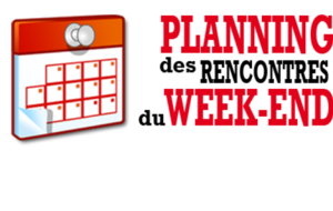 Planning du Week End à venir