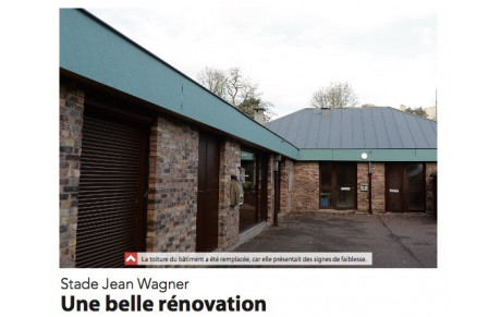 Inauguration du Stade WAGNER le Samedi 25 Novembre à 12h